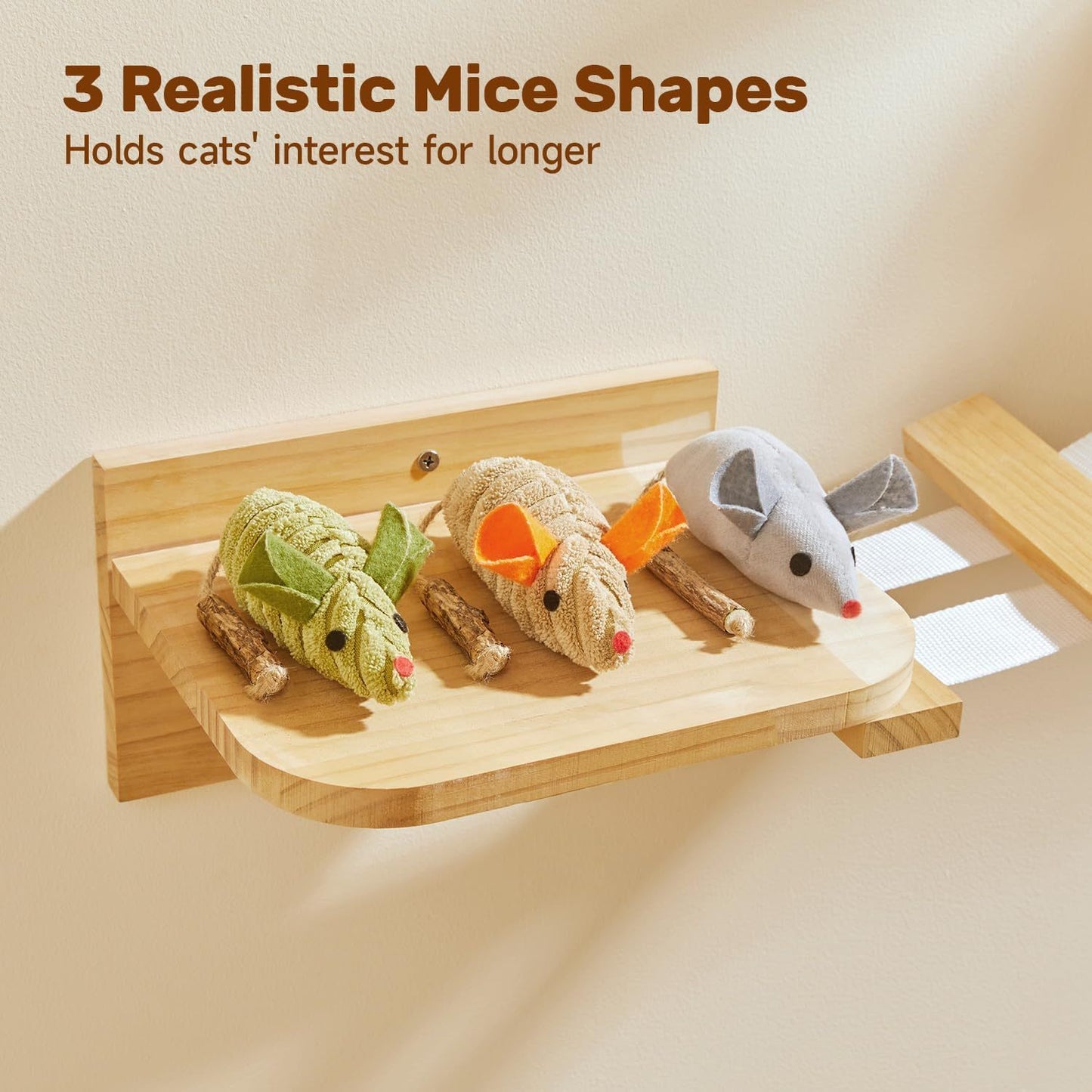FurEverSmart Mouse Catnip Toy for Kittens