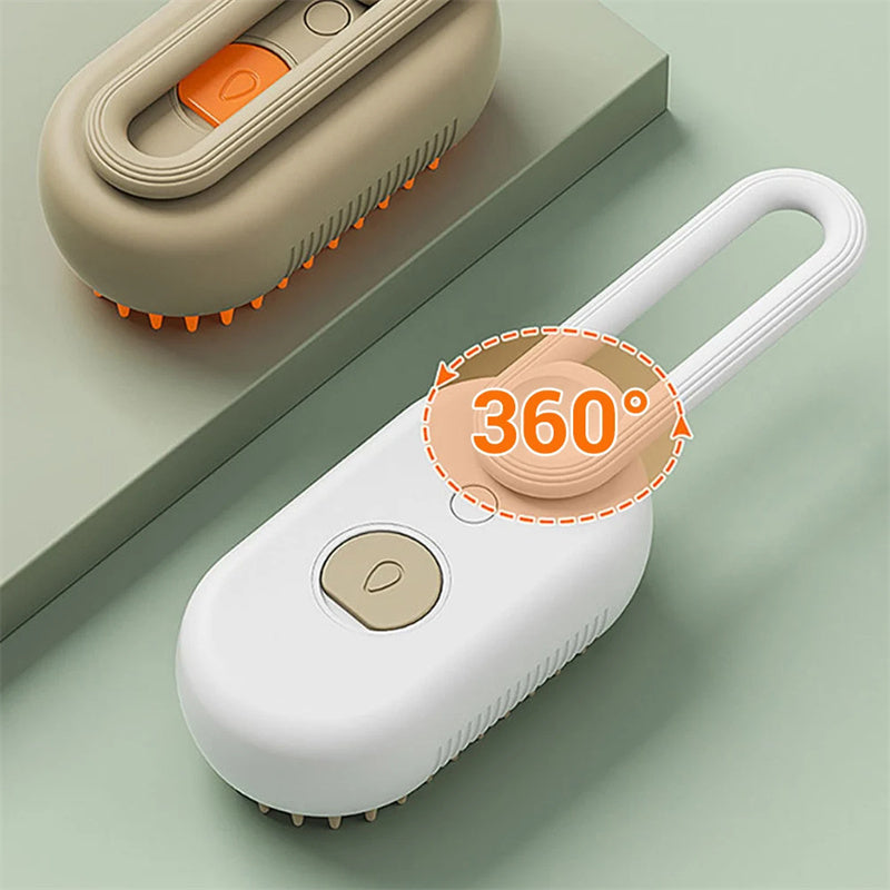 FurEverSmart Cat & Dog Steam Grooming Brush