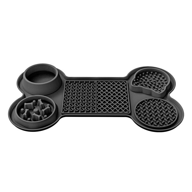 FurEverSmart Slow Feed Silicone Pet Lick Mat