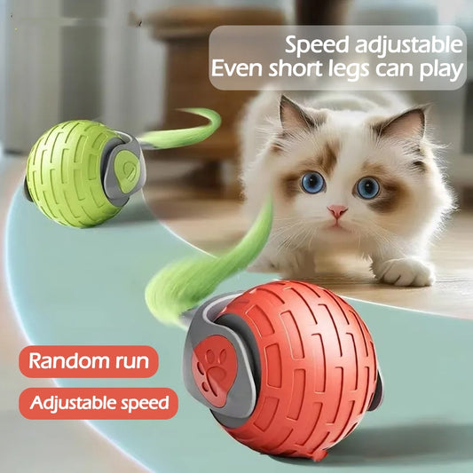 FurEverSmart Interactive Cat Rolling Ball USB