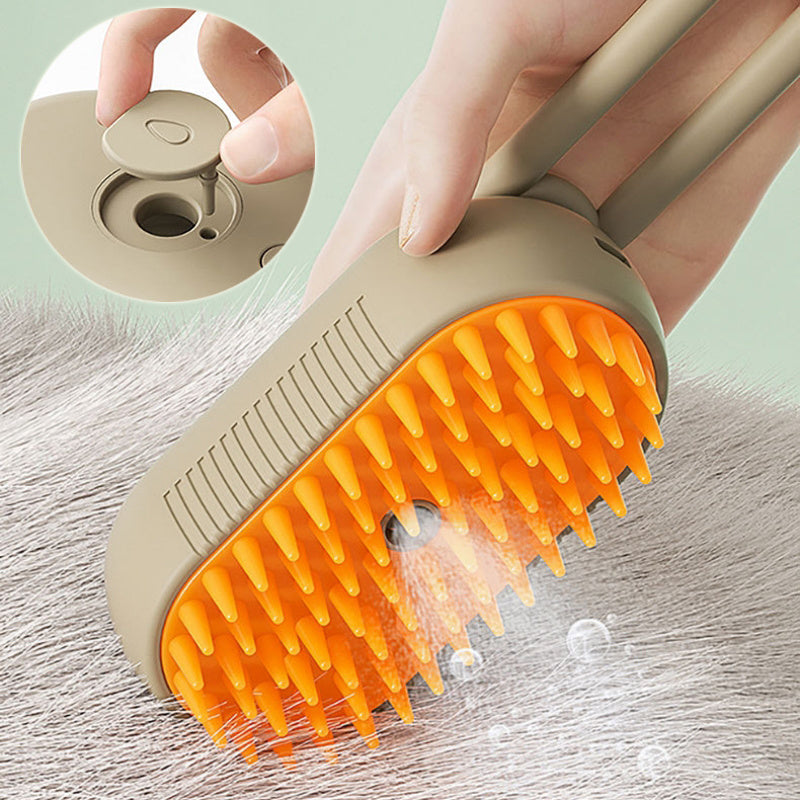FurEverSmart Cat & Dog Steam Grooming Brush