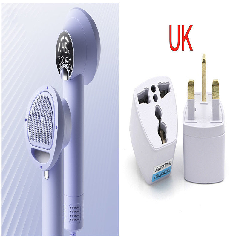 FurEverSmart Smart Pet Hair Dryer with Comb – Silent Blow Dryer for Dogs Cats, Quick Safe Groom