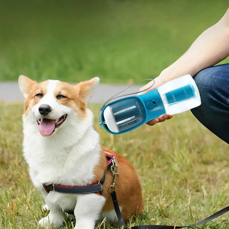 FurEverSmart 3-in-1 Dog Water Cup & Food Bag