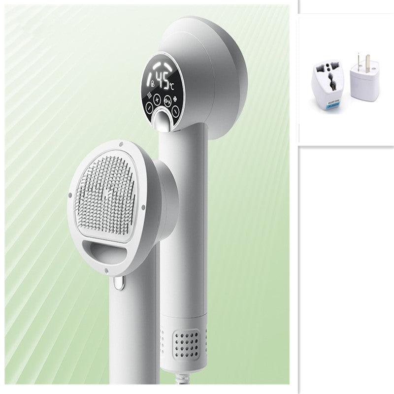 FurEverSmart Smart Pet Hair Dryer with Comb – Silent Blow Dryer for Dogs Cats, Quick Safe Groom