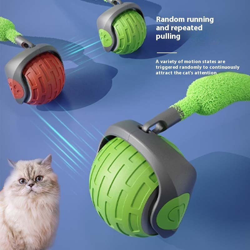 FurEverSmart Interactive Cat Rolling Ball USB