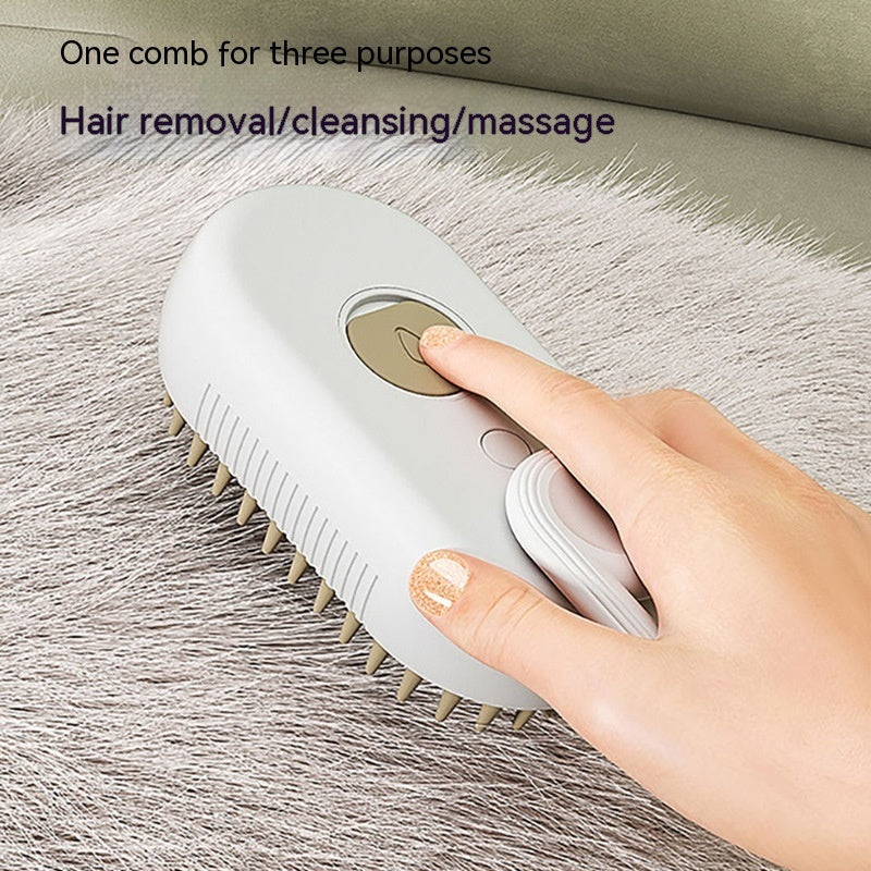 FurEverSmart Cat & Dog Steam Grooming Brush