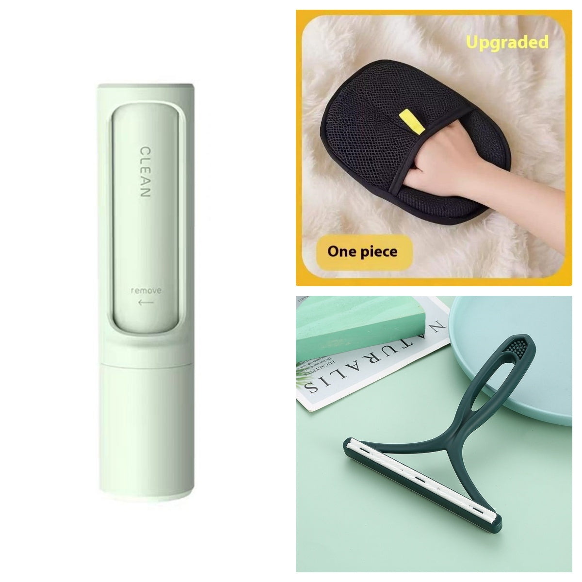 FurEverSmart 2-in-1 Pet Hair Remover Roller