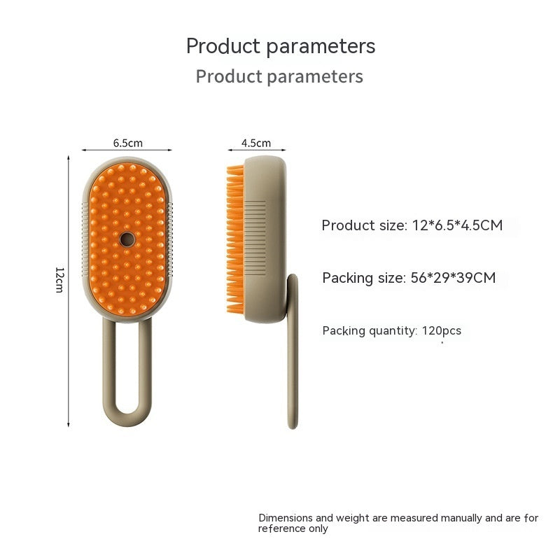 FurEverSmart Cat & Dog Steam Grooming Brush