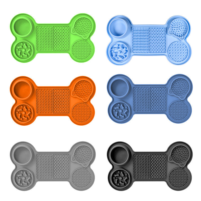 FurEverSmart Slow Feed Silicone Pet Lick Mat