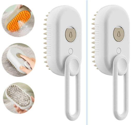 FurEverSmart Cat & Dog Steam Grooming Brush