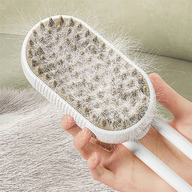 FurEverSmart Cat & Dog Steam Grooming Brush